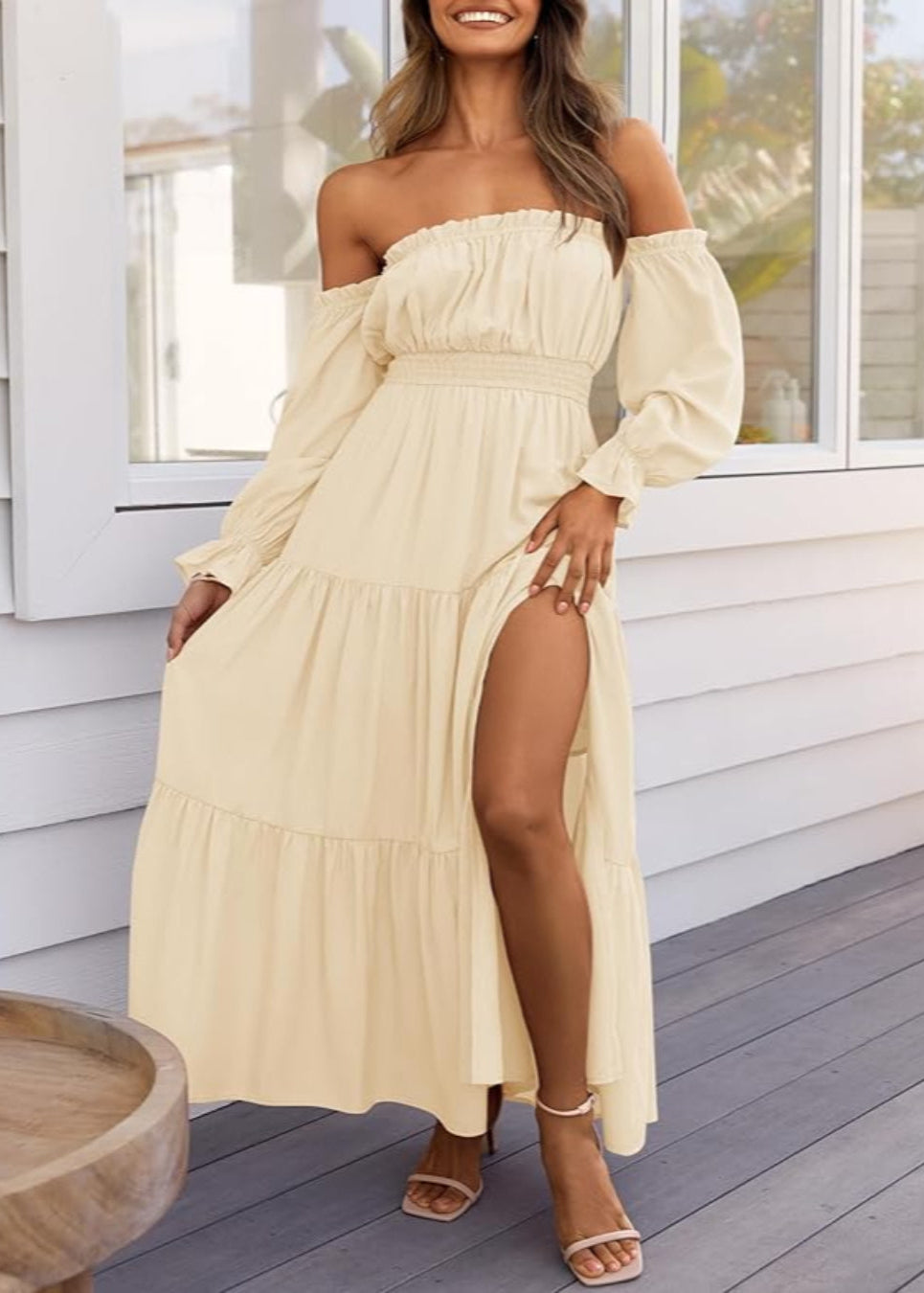 Side Split Maxi Dress