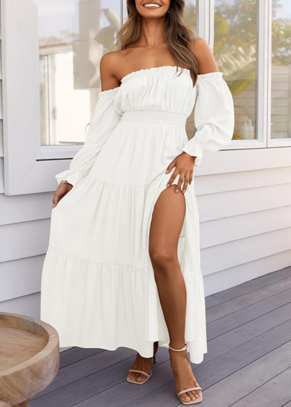 Side Split Maxi Dress