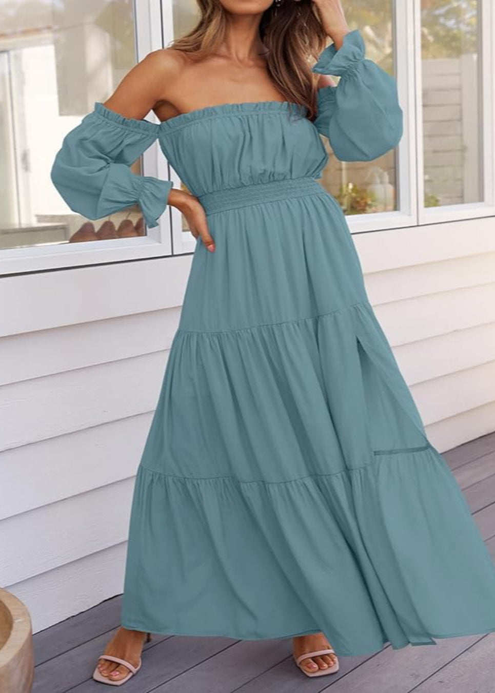 Side Split Maxi Dress