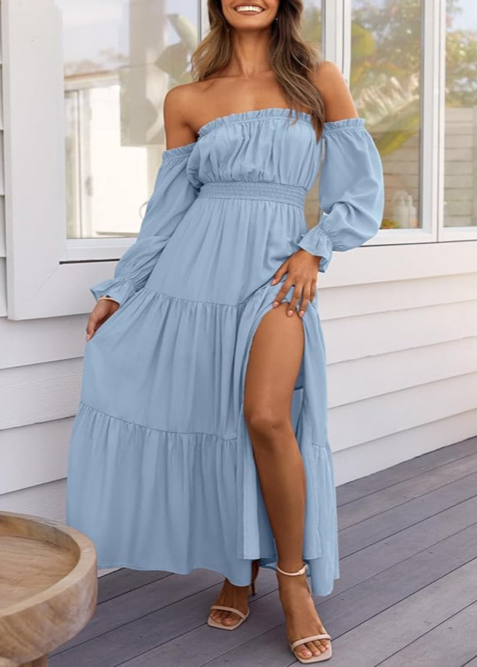 Side Split Maxi Dress