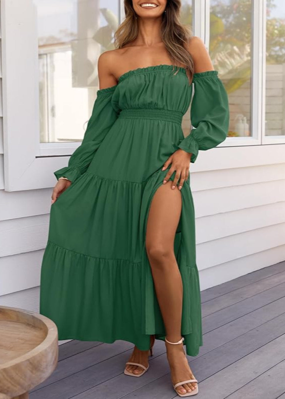Side Split Maxi Dress