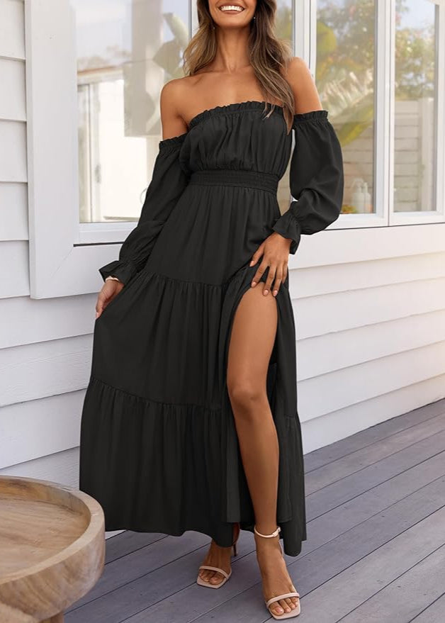Side Split Maxi Dress
