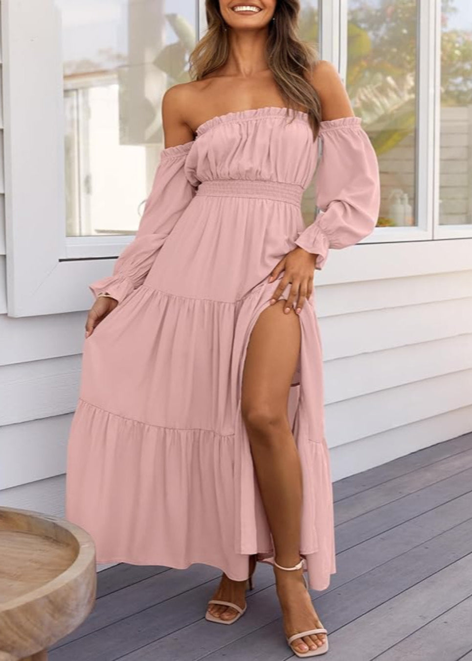 Side Split Maxi Dress
