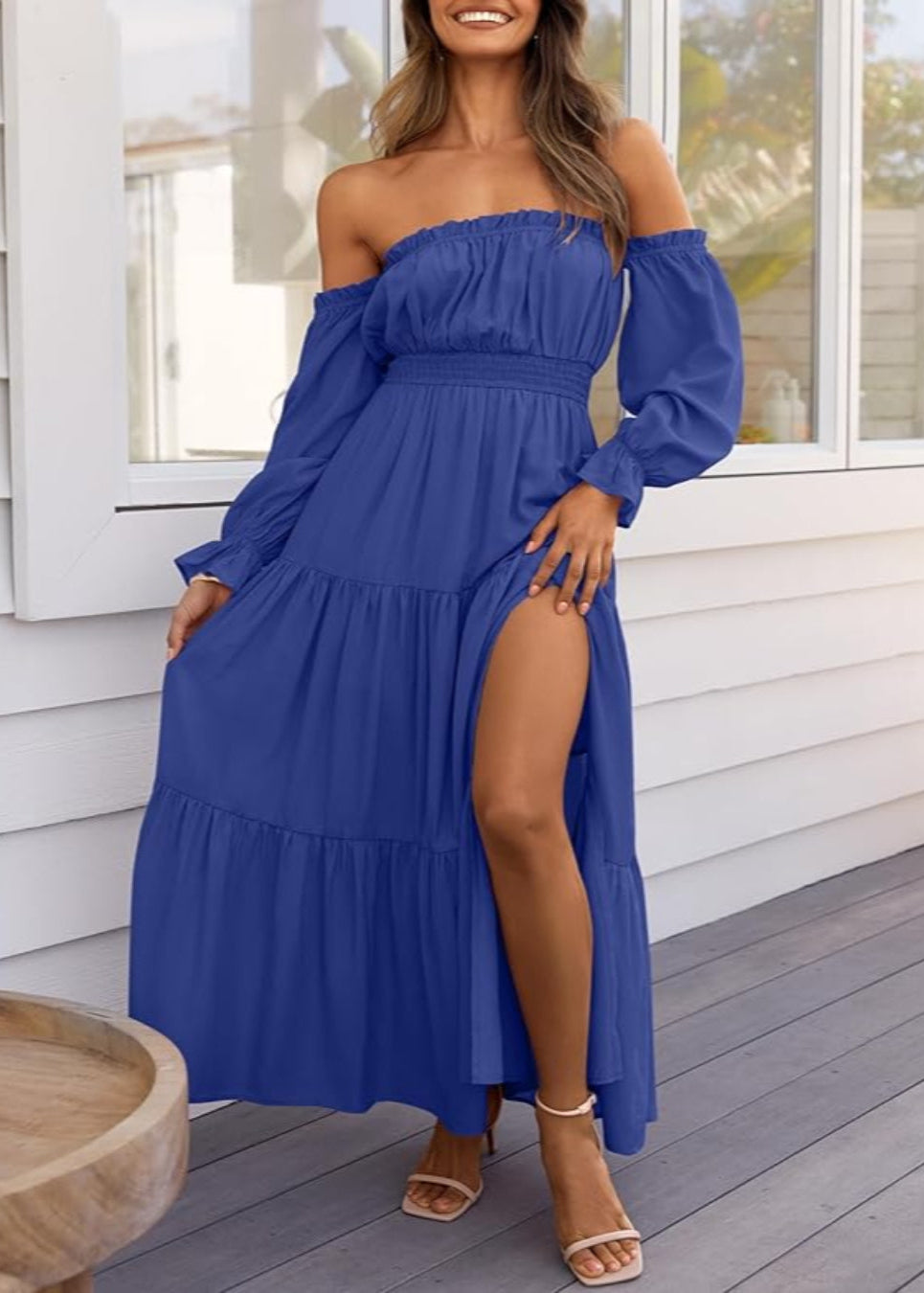 Side Split Maxi Dress