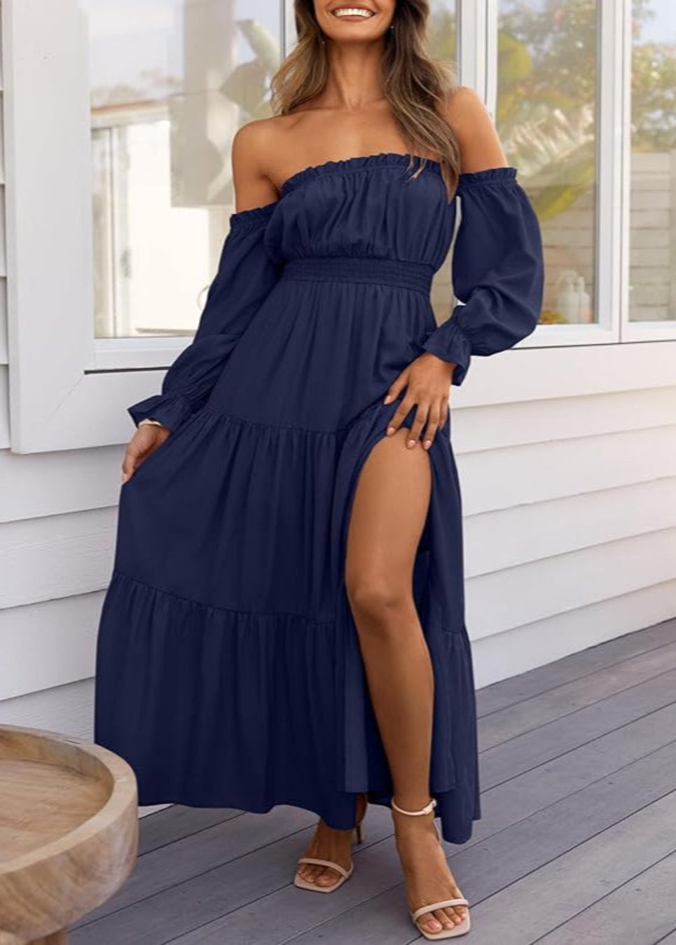 Side Split Maxi Dress